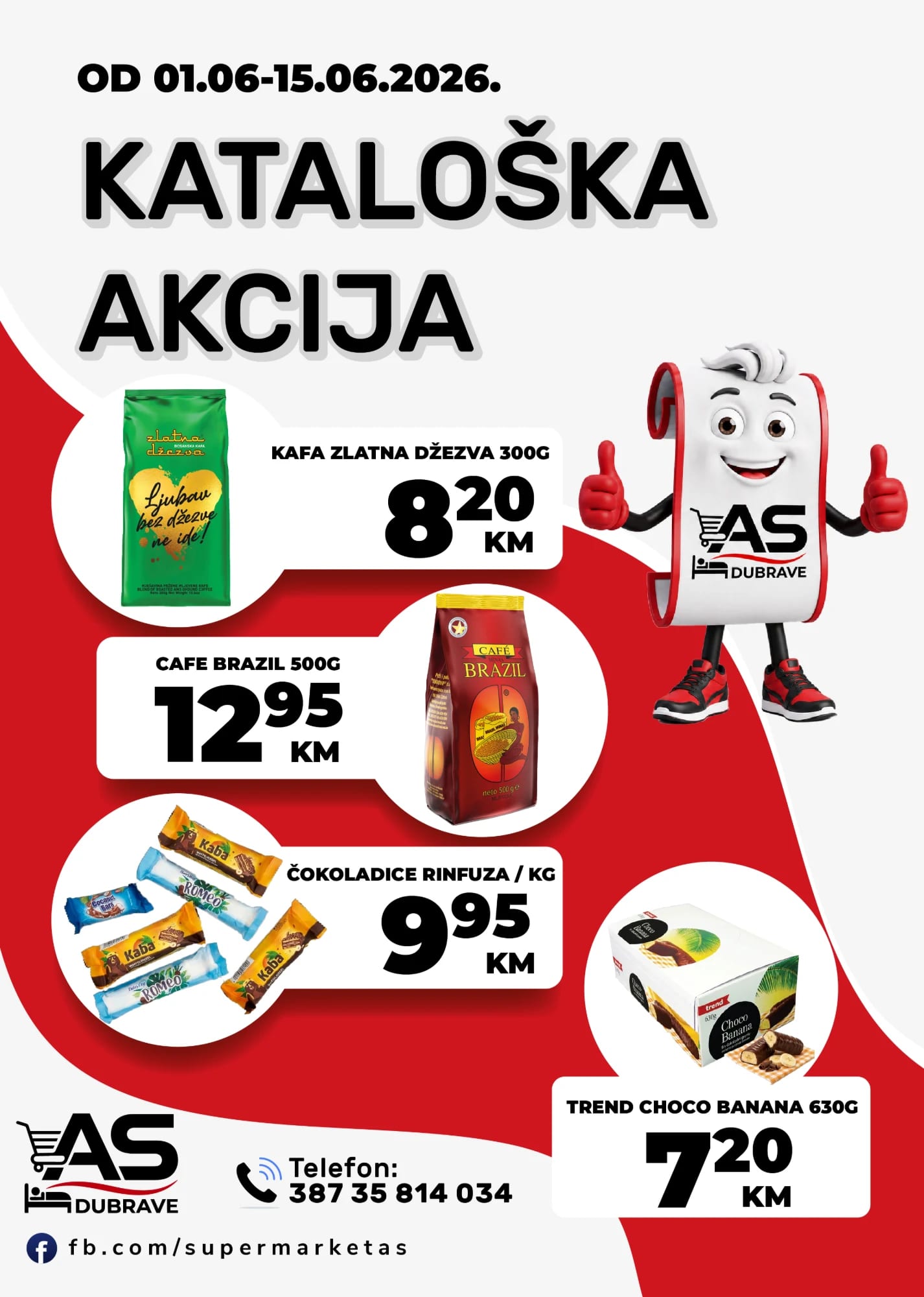 Kataloška akcija juni naslovna stranica AS Dubrave