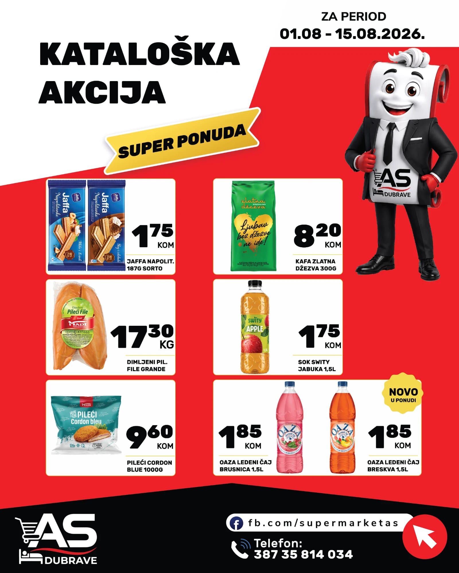 Naslovna stranica kataloga Katalog August 08/26